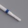 Ceramic milling cutter for a “thin” manicure, medium cut, D 2 × 8 mm, in a plastic case, white color