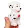 Rubber toy for the bath "Dalmatian puppy", 10 cm, with a squeak, crush me