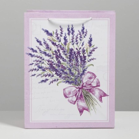 Gift laminated vertical, packaging, “bouquet”, MS 18 x 23 x 8 cm-1