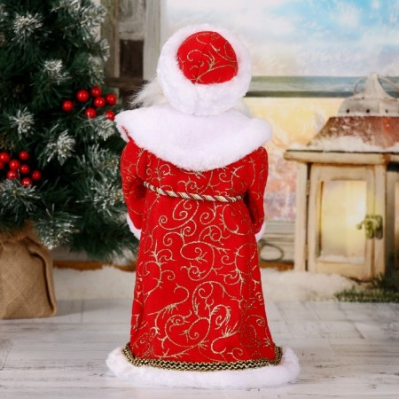 Santa Claus "The Staff with the Crystal" moves, 38 cm, red-3