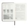 Diary of Leduced A5, 160 Escalada sheets, hard -leather cover, perforation, pancake embossing, lies, cream block 70g/m2, brown