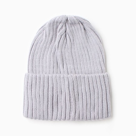 Women's cap demi-season A.D010931, Gray color, rr 52-56