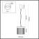 Suspension Pillari LED 20W 4000K 2238LM