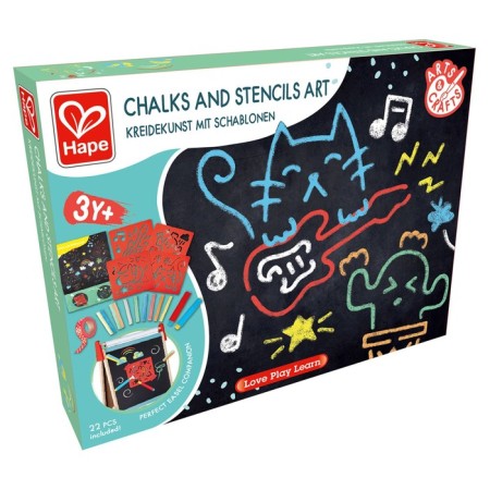Developing children's gaming gaming set for drawing in stencils-2