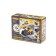 Design and Transport "Road Rink", 18 elements, yellow-black color, in the box