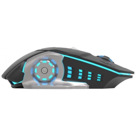 Mouse call 770GW black/optical silver (3600DPI) wireless USB for a laptop (6BU 107487-8