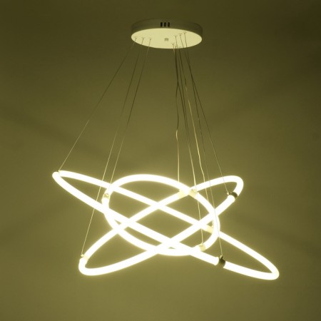 Lamp with PDU "Vesento" LED 144W 3000-6000K white 80x80 cm-4