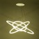Lamp with PDU "Vesento" LED 144W 3000-6000K white 80x80 cm