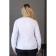 Female shirt, size 62, blue color
