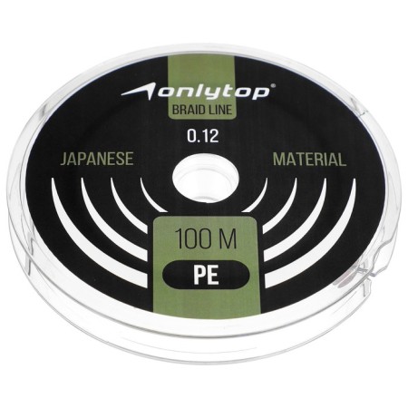 Onlytop Universal X4 cord, diameter 0.12 mm, test 7.8 kg, 100 m, dark green-3