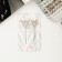 Invisibility for hair "Capella" (set 2 pcs) flower, 5.5 cm, silver