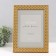 Photo frame Plastic "Grace" 21x30 cm, gold (plastic screen)