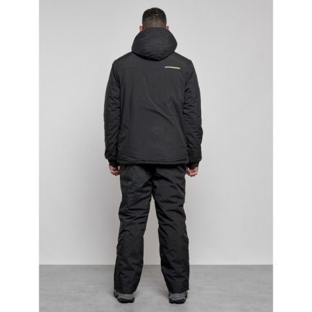 Male winter ski costume, size 54, black color-3