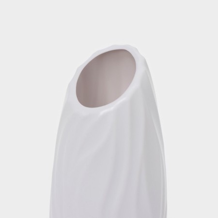 Flower vase, 530 ml, 7 × 20 cm, gray color-1