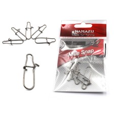 Carabine Namazu Nice Snap, BN color, p. 000, test-4 kg, packaging 10 pcs.