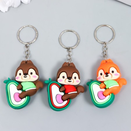 Trick Rubber "Squirrel for Avocado" MIX 1.6x4.3x5.2 cm