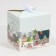 Folding box "City of New Year", 12 x 12 x 12 cm, new year