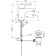 Ideal Standard Ceraplan B0704AA sink mixer, single -leaf, survival 109 mm, chrome