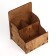 Organizer for the Office "Castle" 3 sections 21x14.4x14.2 cm
