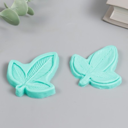 Mold Silicon "Trilist" set 2 pcs 6.3x5.7x1.7 cm-1