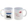 Sublimation mug "beloved guy", with application