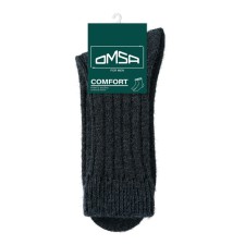 Warm Warm socks Omsa Comfort, size 45-47, color Blu melange