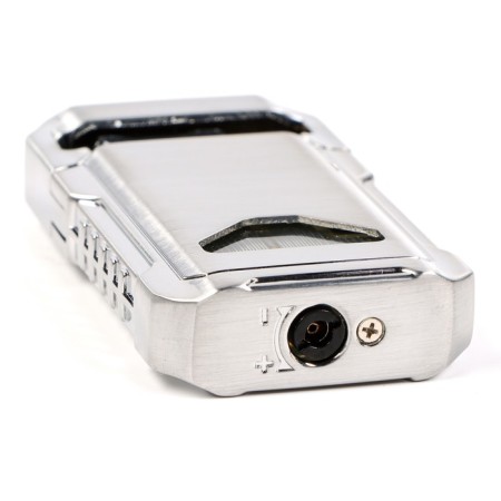 Gas lighter, piezo, silver-2