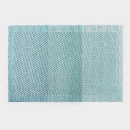 Serving napkin on the table "Triton", 45 × 30 cm, turquoise color