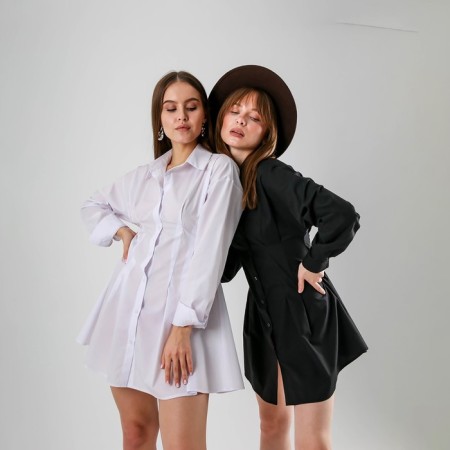 SL-shirt dress, 42, black-3