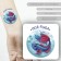 Tattoo on the body color "My fish" 6x6 cm