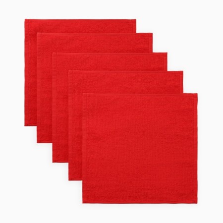 Set of terry towels Ethel "Jingle Belz" 30x30 cm -5pcs, 100% HL, 340g/m2-1