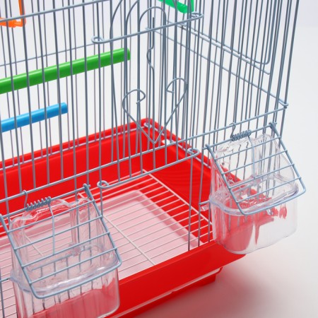 Poultry cell is equipped BD-1/2Q, 30 x 23 x 39 cm, red (packing 12 pcs)-5