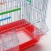 Poultry cell is equipped BD-1/2Q, 30 x 23 x 39 cm, red (packing 12 pcs)