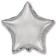 Foil ball 18 "Silver", star
