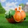 Garden figure "Pumpkin" 28x30x23cm