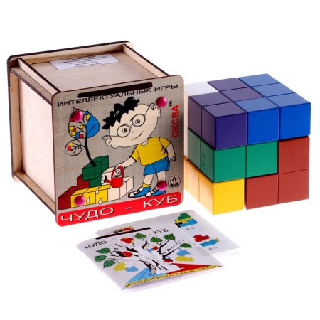 Puzzle "Miracle Cub" in the box