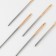 Sewing needles, for skin, with a golden ear, d = 2 mm, 6/7 cm, 6 pcs