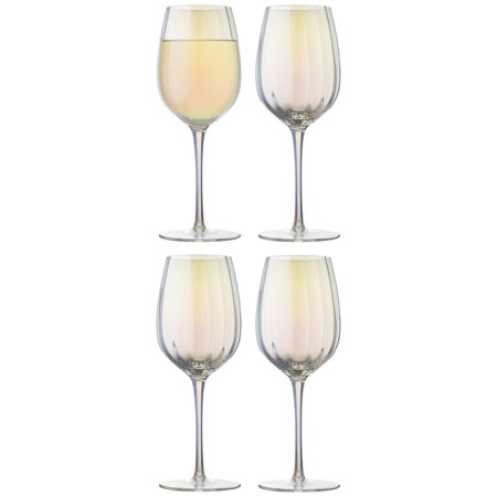 A set of glasses for the wine Liberty Jones Gemma Opal, 360 ml, 4 pcs, Opal color