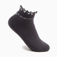 Women's socks, dark gray color, size 23-25