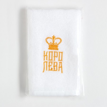 Tainted towel "Queen" 30x60 cm, 100% cotton, 340 g/m2-4