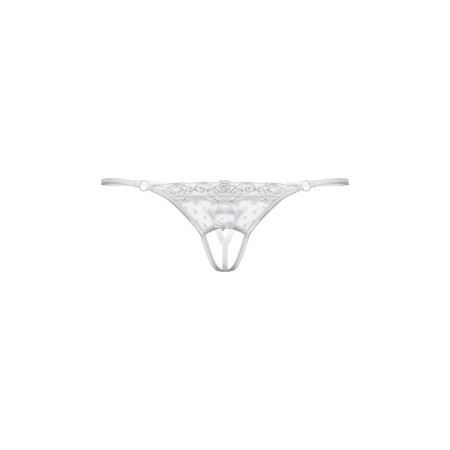 Thong with access Softline Collection, white color, size S/L-1