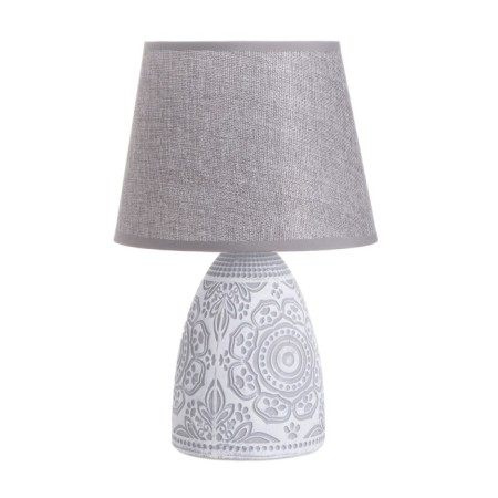 Table lamp "Zamir" 1x40W E14 gray 20x20x32cm-5