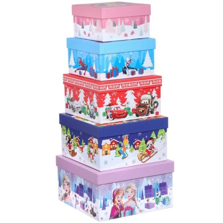 Set of boxes 5 in 1 "Happy New Year!", Disney-2