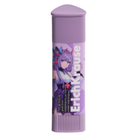 Glue-pencil 13 g Erichkrause Prism "Manga" PVP, triangular, mix-2