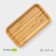 Bellatenero Striata supply dish 25 × 14 × 2 cm, bamboo