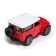 Metal “jeep”, inertial, red color