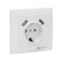EKF socket "Valencia", 16 A + 2 USB 2.1a, single, with salary, with protective curtains, white