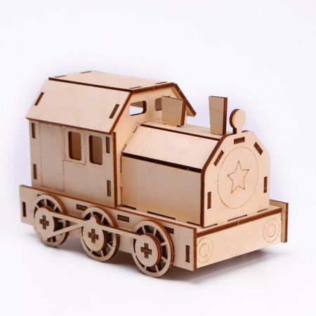 The prefabricated Model-Passerois "Train"-1