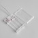 LED figure "Deer with a bell" 25 × 30 × 9 cm, acrylic, 24 LED, AAX3 batteries (not in the kit), glow white