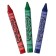 Locks wax 6 colors, "kalyaka-small", three-sided